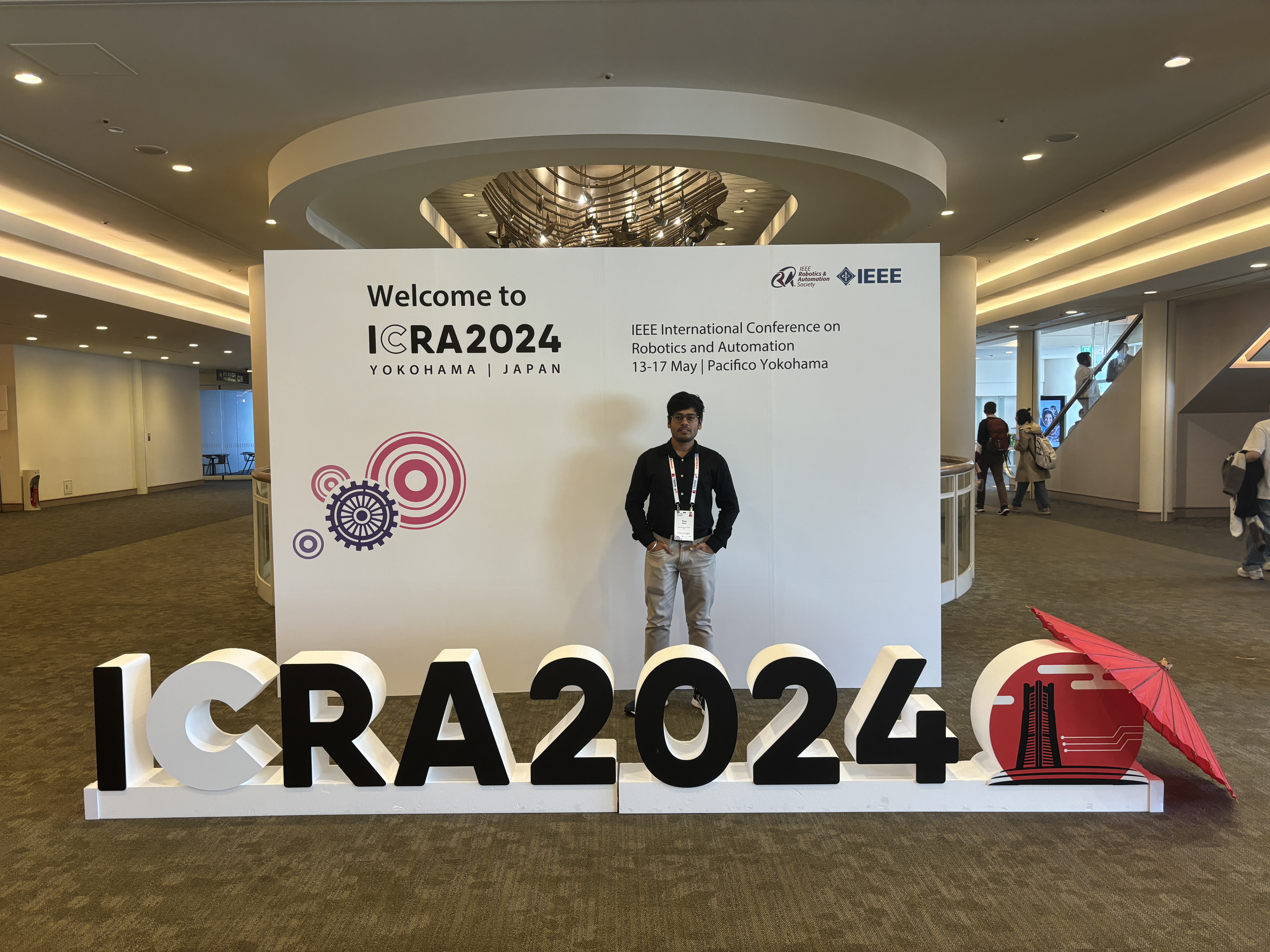 Attending ICRA 2024 at Yokohama, Japan